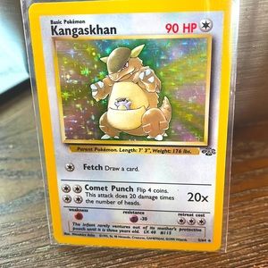 Perfect Pokémon Gift, Rare Holographic 1999 - Kangaskan (Excellent Condition)